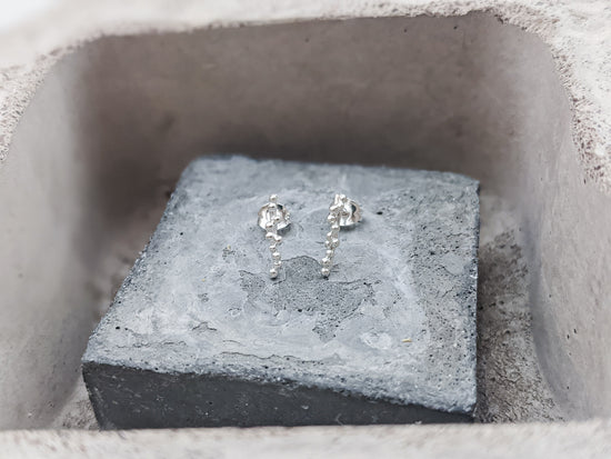 Mini Bar Studs | Sterling Silver - Milly Maunder Designs