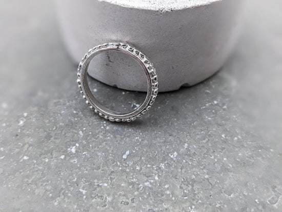 Load image into Gallery viewer, Eternity Pebble Ring | Sterling Silver - Milly Maunder Designs
