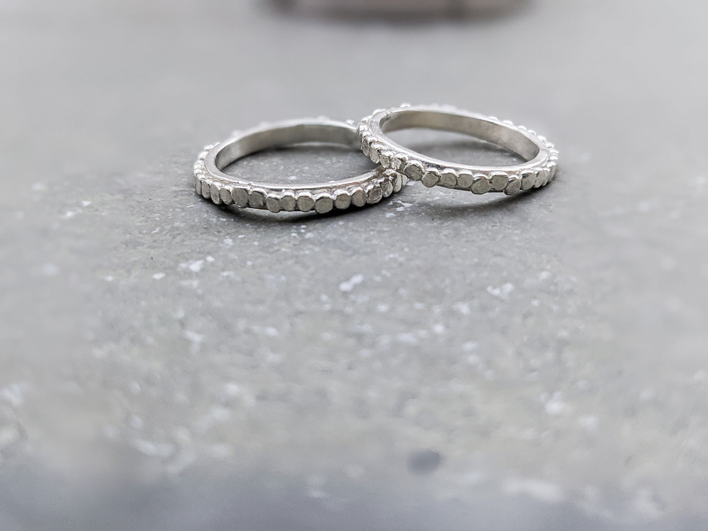 Load image into Gallery viewer, Eternity Pebble Ring | Sterling Silver - Milly Maunder Designs
