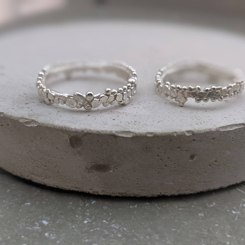 Eternity Cluster ring | Sterling silver - Milly Maunder Designs