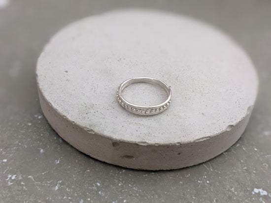 Pebble scatter ring | Sterling Silver - Milly Maunder Designs