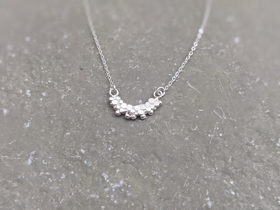 Load image into Gallery viewer, Half Moon Cluster pendant | Sterling Silver - Milly Maunder Designs

