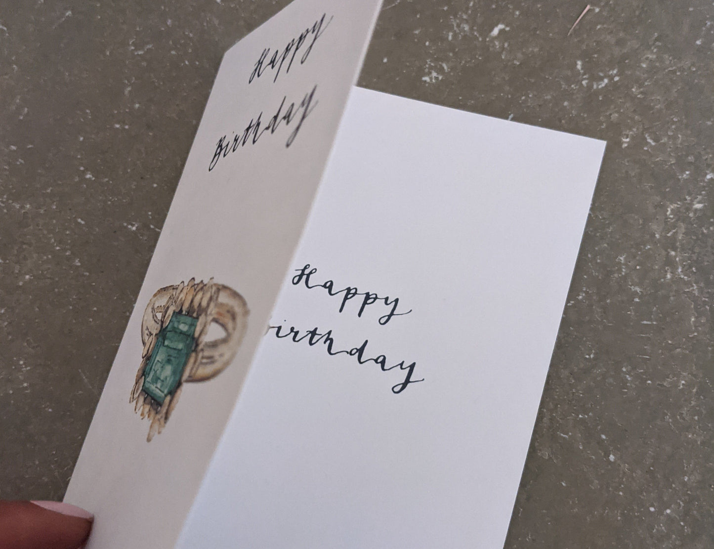 'Happy Birthday' Card - Milly Maunder Designs