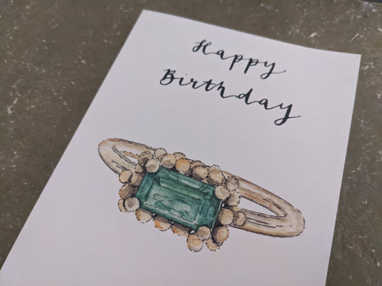 'Happy Birthday' Card - Milly Maunder Designs