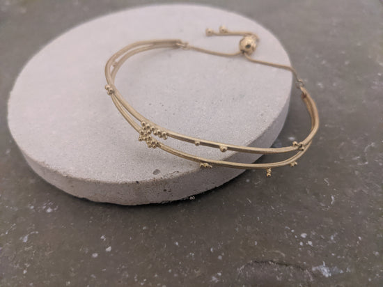 Load image into Gallery viewer, &amp;#39;Bulla&amp;#39; bracelet | Gold Plated - Milly Maunder Designs
