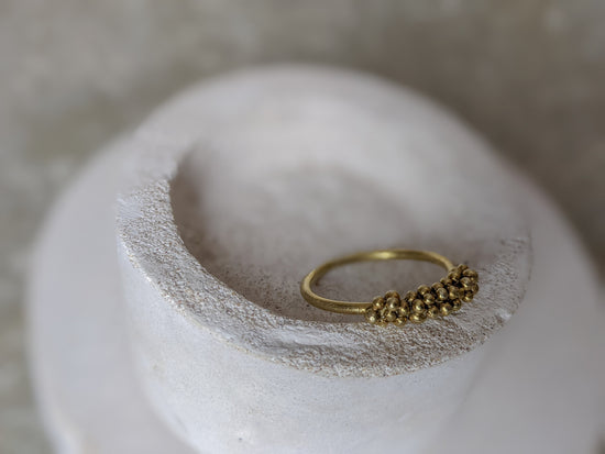 Bubble ring | 18k Gold Plated - Milly Maunder Designs