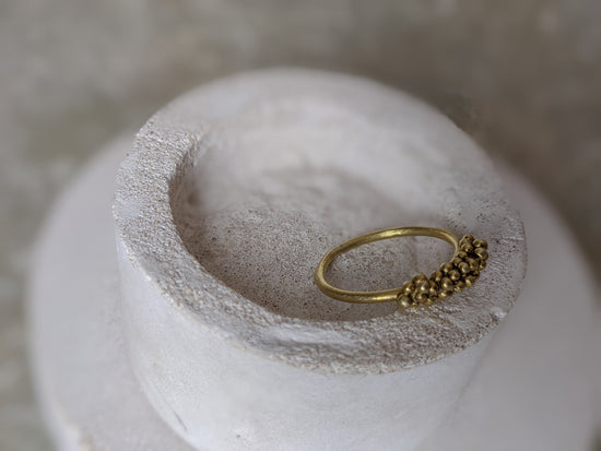 Bubble ring | 18k Gold Plated - Milly Maunder Designs