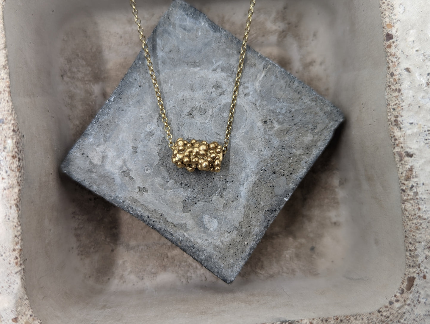 Bead pendant | Gold Plated