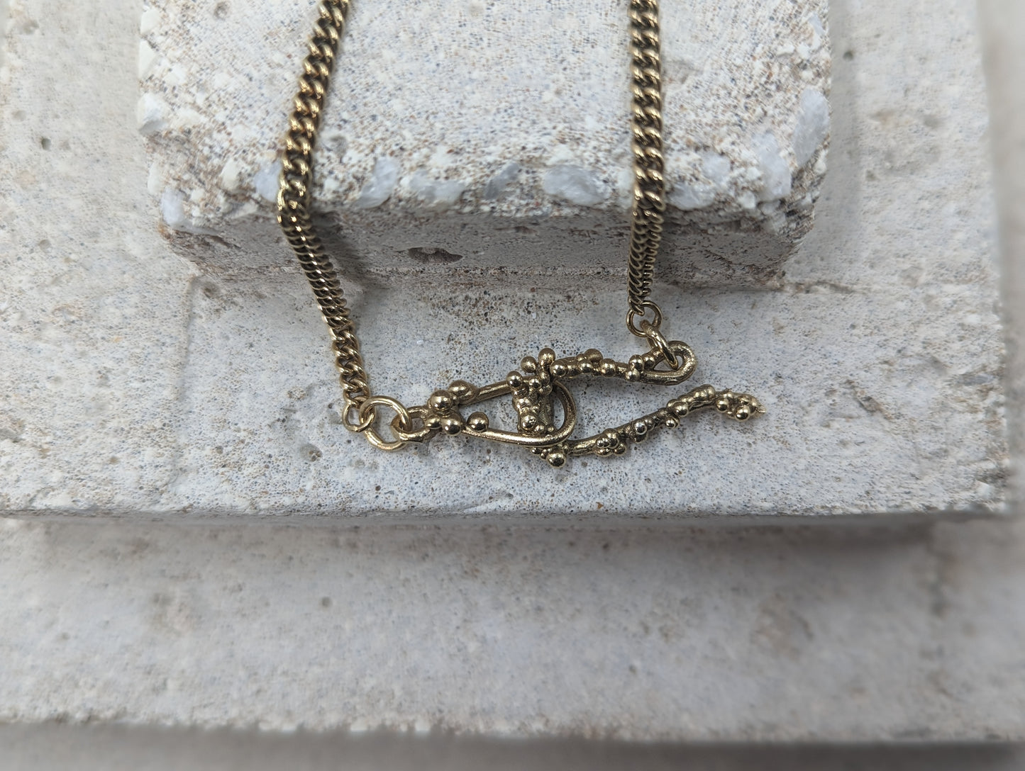 Hook Clasp Bracelet | Gold plated
