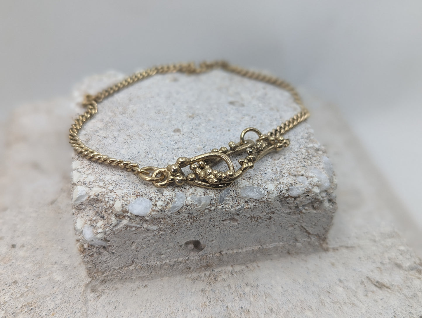 Hook Clasp Bracelet  Gold plated – MILLY MAUNDER