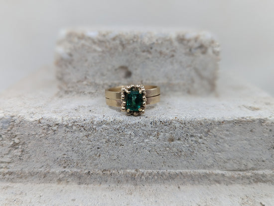 One-of-a-kind Emerald ring