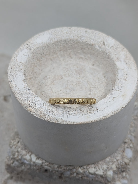 The Pebble ring | Gold Plated - MILLY MAUNDER