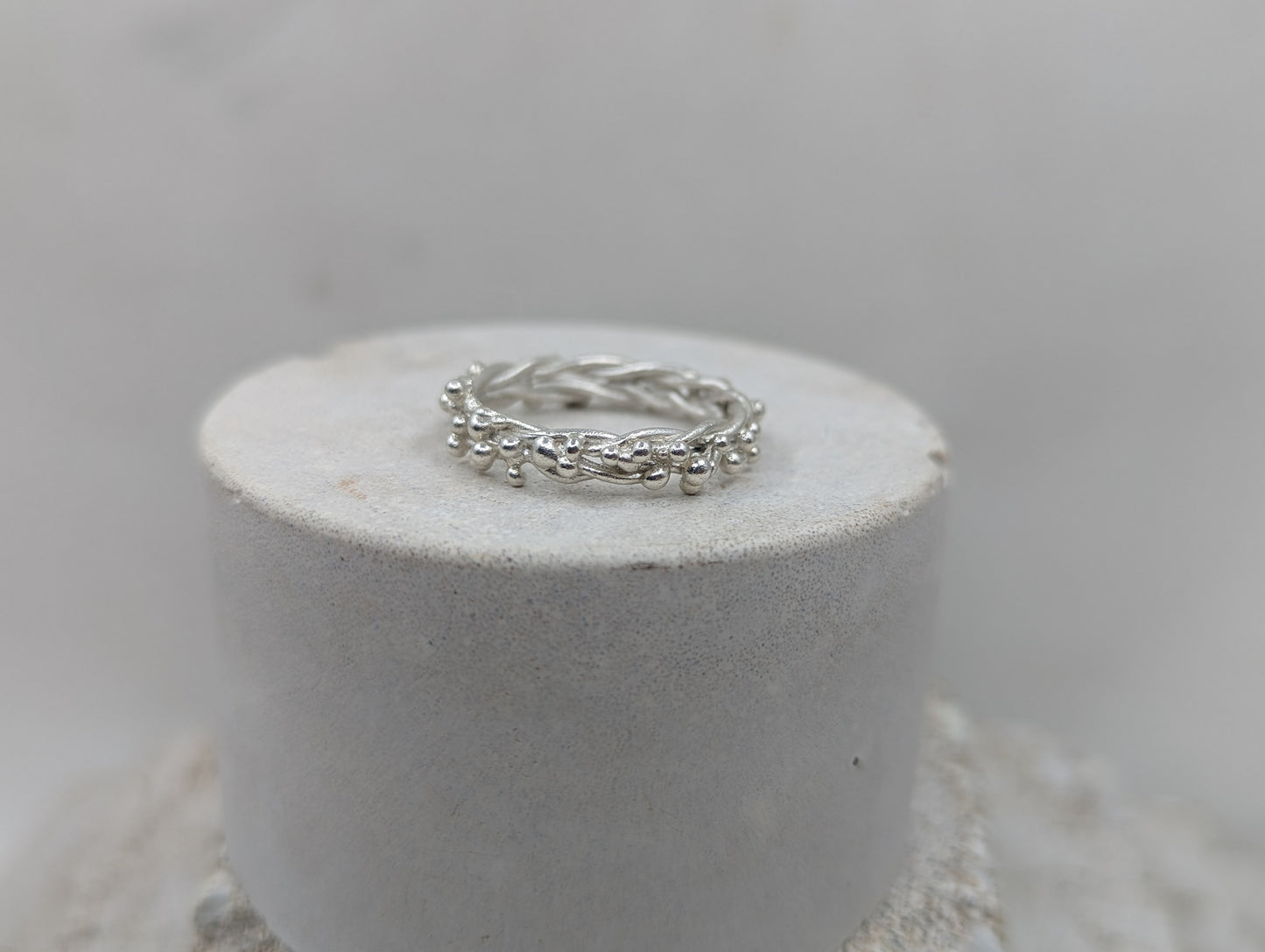 Plaited Ring | Sterling Silver - MILLY MAUNDER