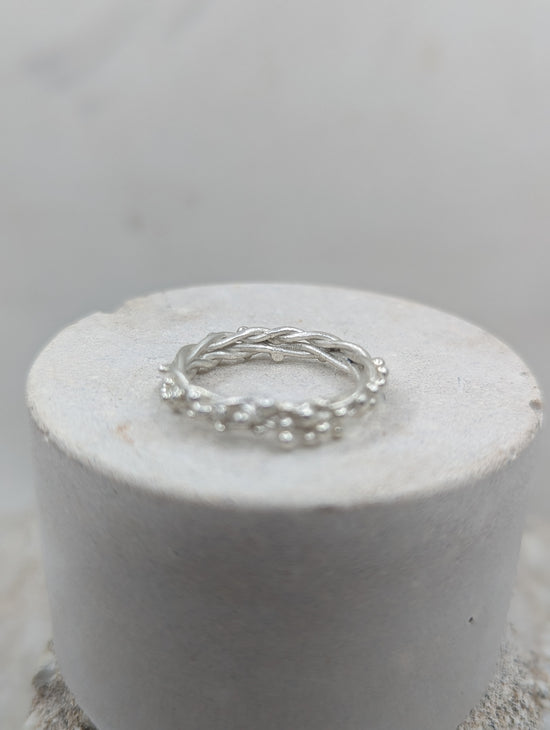 Load image into Gallery viewer, Plaited Ring | Sterling Silver
