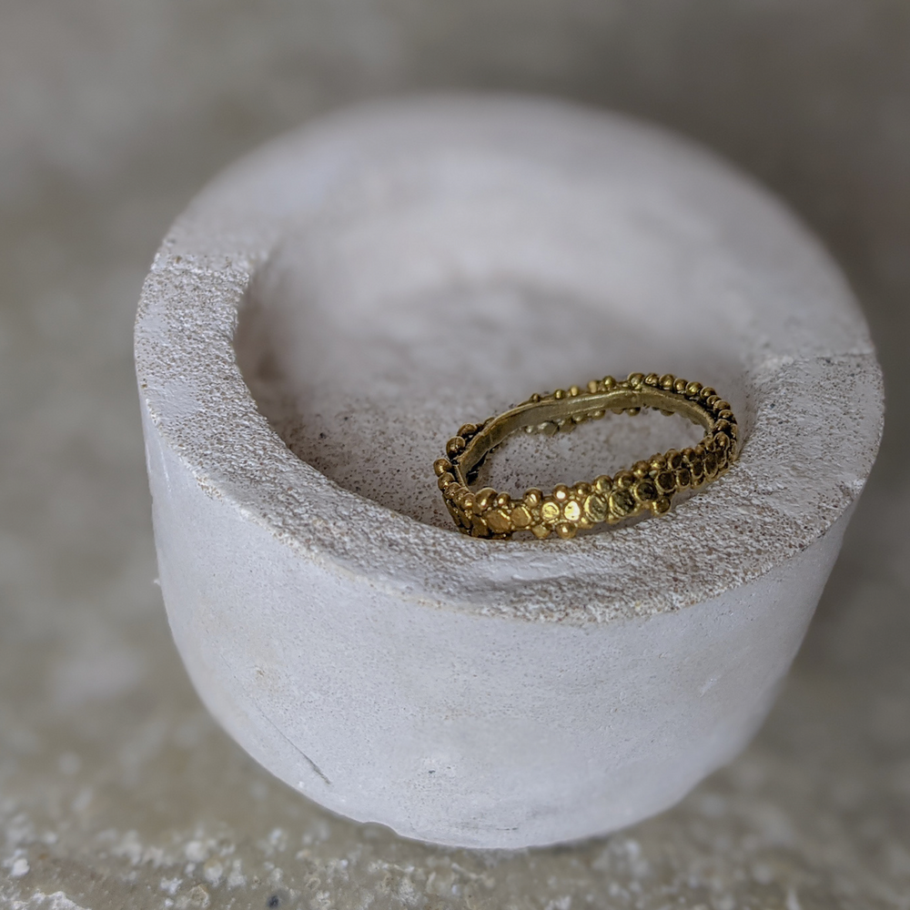 Eternity Cluster ring | 18K Gold Plated - Milly Maunder Designs