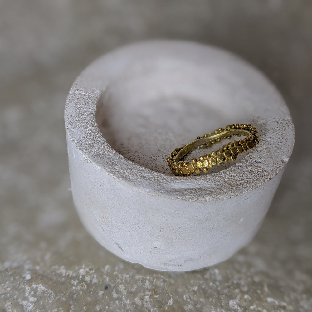 Eternity Cluster ring | 18K Gold Plated - Milly Maunder Designs