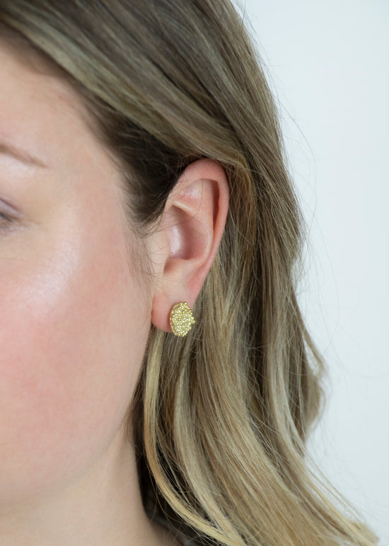 Bubble disc Studs | 18K GOLD plated - Milly Maunder Designs